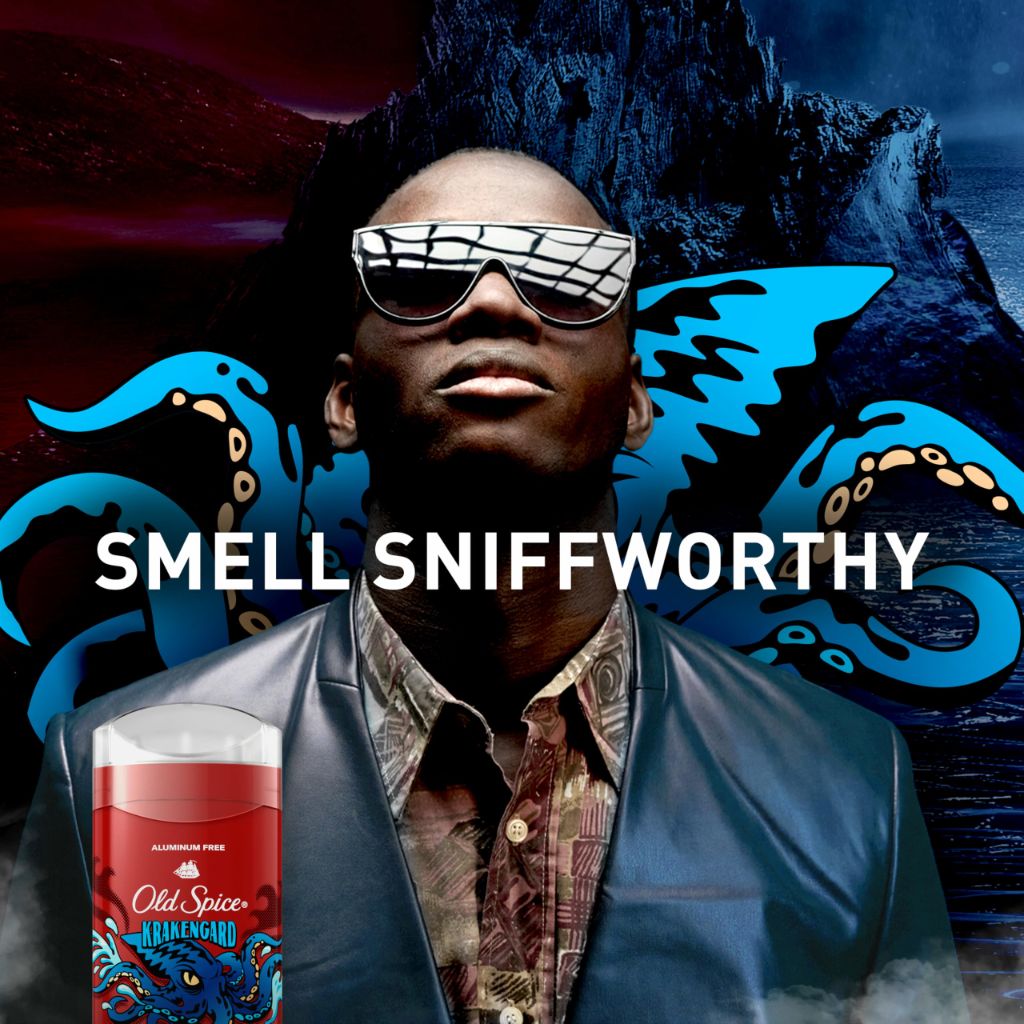 Old Spice Aluminum Free Deodorant for Men, Krakengard Deep Ocean Scent  | 1.8oz