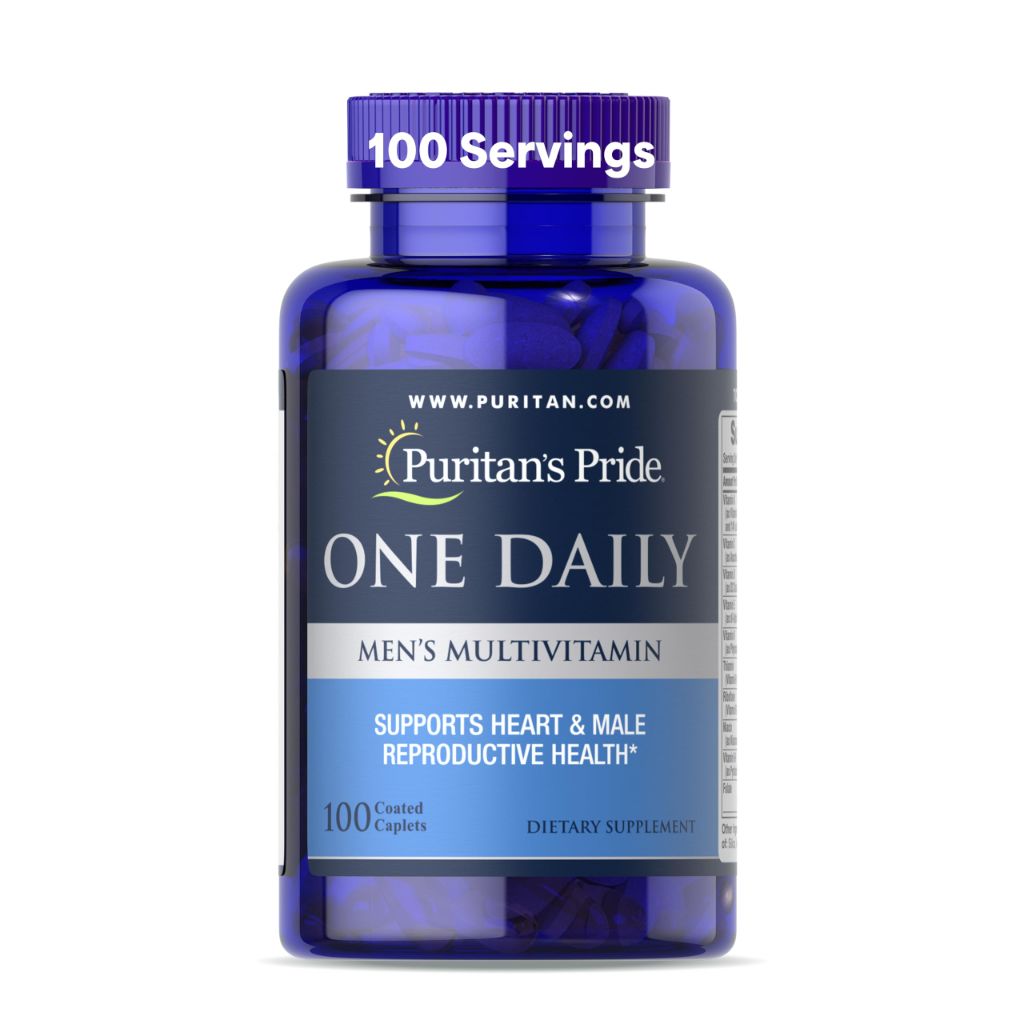 Puritan's Pride One Daily Men's Multivitamin, 100 Count