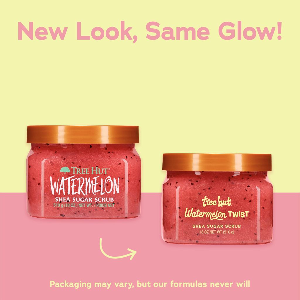 Tree Hut Watermelon Shea Sugar Scrub,  for Women, 18 oz