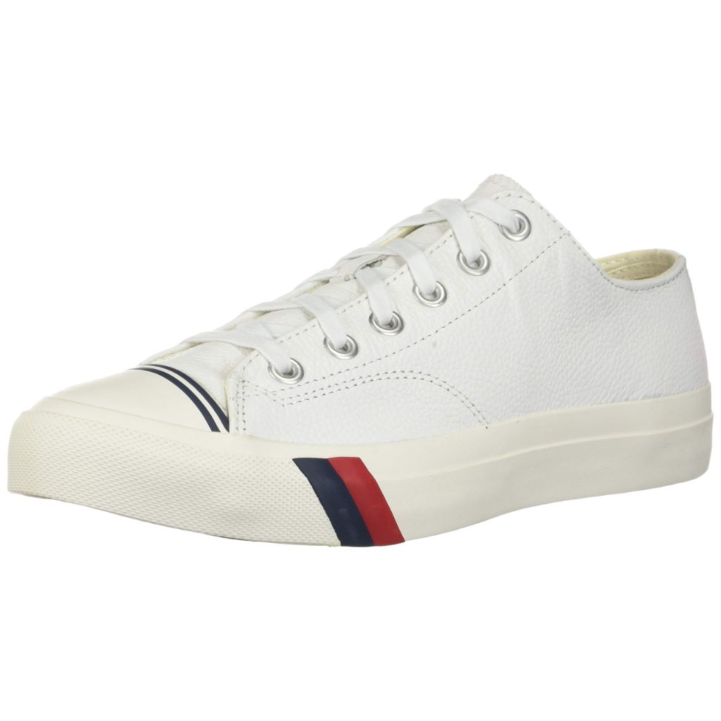 Keds Royal Lo Lace Up Fashion Sneaker, White, 4 mens / hommes