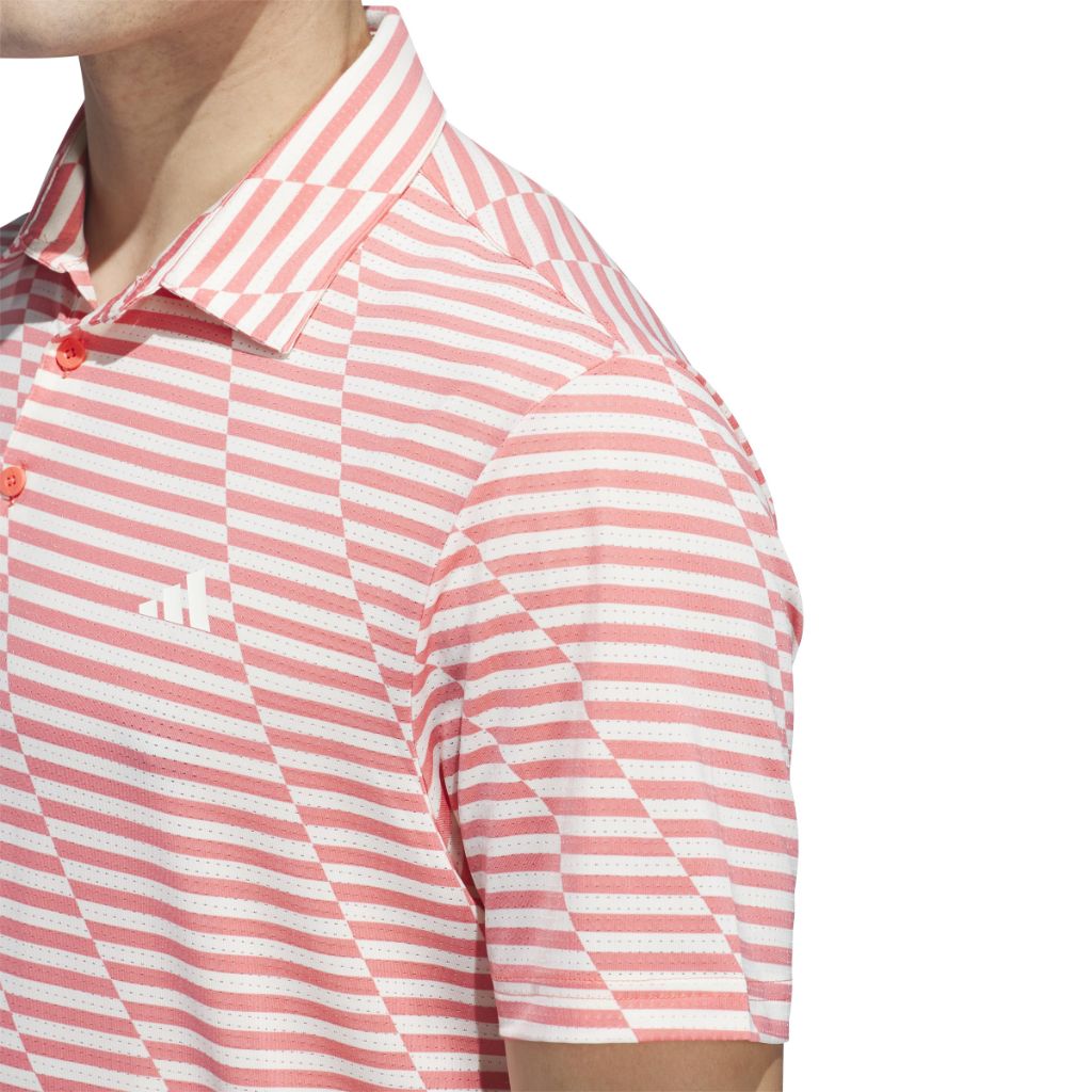 adidas Ultimate365 Mesh Print Polo - size S