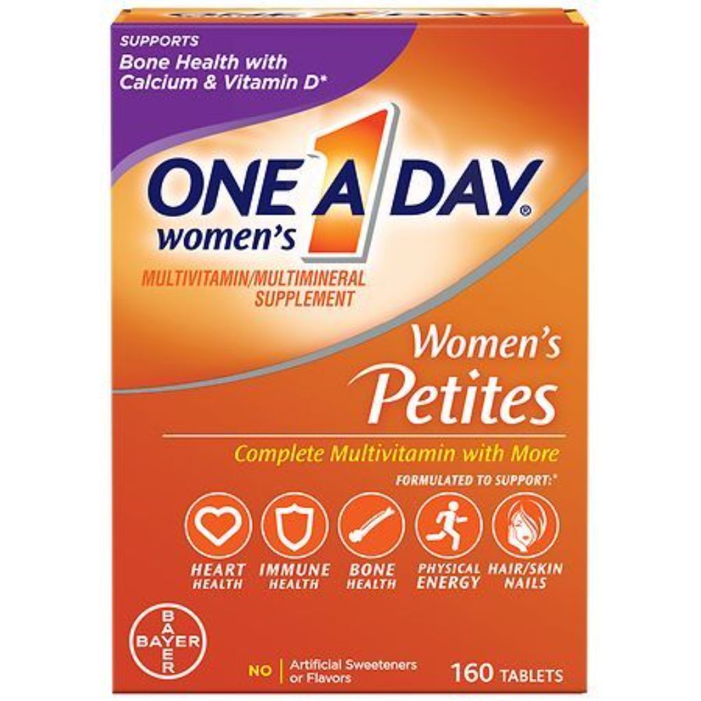 One A Day Women s Petites Tablets  Multivitamins for Women  160 Ct