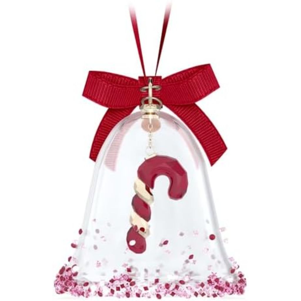 Swarovski Holiday Cheers Dulcis Bell Ornament, Red