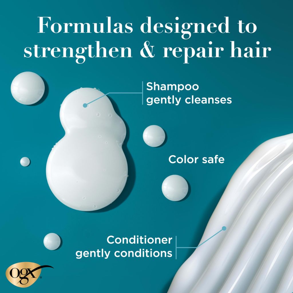 OGX Renewing + Argan Oil of Morocco Shampoo & Conditioner Set, 25.4 fl. Oz (Pack of 2)