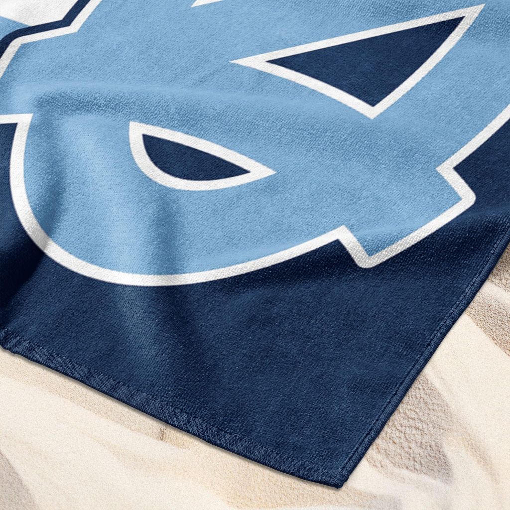 Northwest NCAA North Carolina Tar Heels Unisex-Adult Beach Towel, 30" x 60"