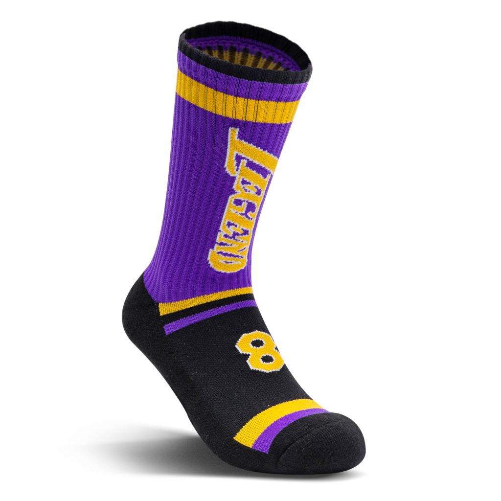 Boys Socks,Basketball Baseball Softball Football Athletic Socks Team Color Gifts for Youth Ages 8-12