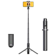 Selfie Stick Tripod with Wireless Remote Cell Phone Stand for Recording with Wireless Remote