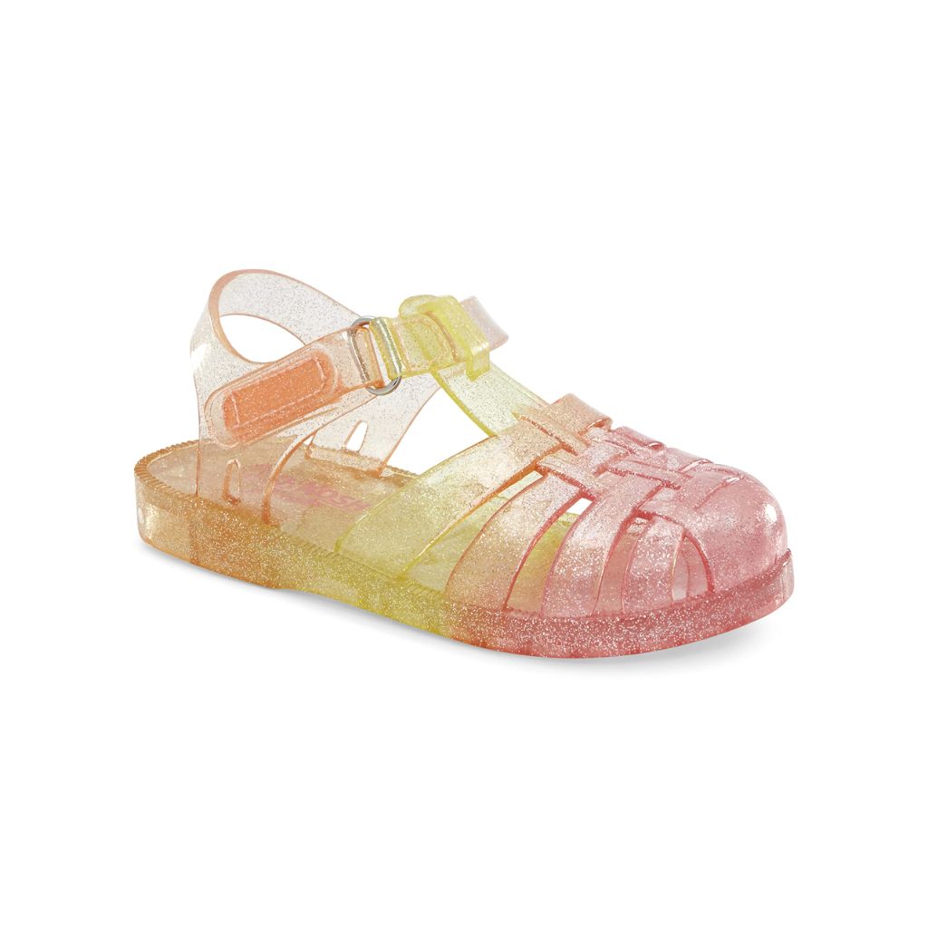 OshKosh B'Gosh girls Os22q01b Sandal, Pink/Coral, 5 Toddler US