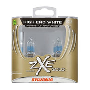 Sylvania 9012 SilverStar ZXe Gold Halogen Headlight Mini Bulb 2 Pack