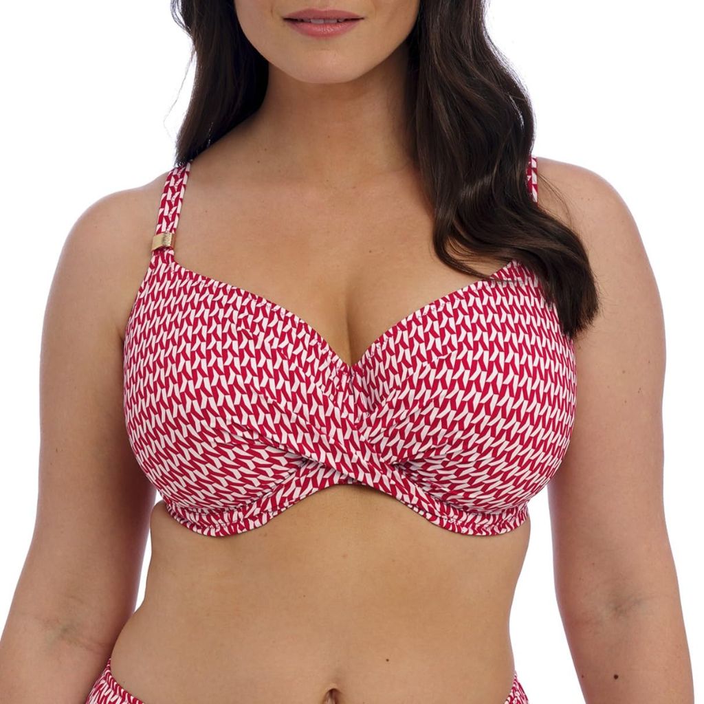 SZ 32G, Fantasie Swim Women's KOH Lipe Underwire Full Cup Bikini Top