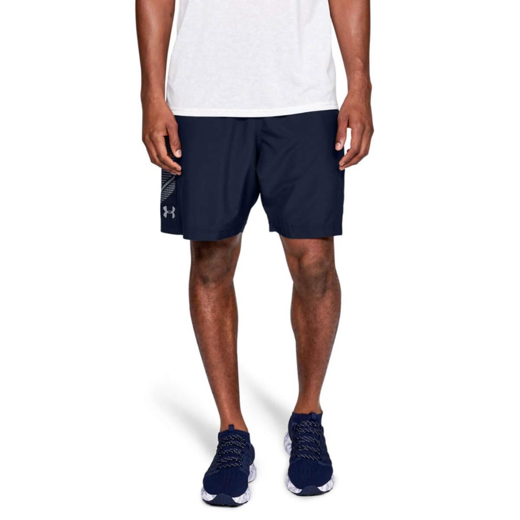 Under Armour Men's UA Woven Graphic Shorts - Navy, XL