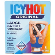 Icy Hot Medicated Patch Back - Large - 5ct