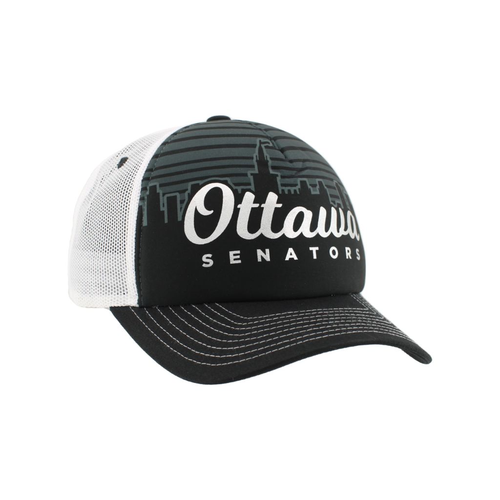 ZHATS Ottawa Senators  Women's Adjustable Hat Foil Spirit Team Color