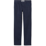Amazon Essentials Girls Flat Front Uniform Chino Pant with Adjustable Stretch