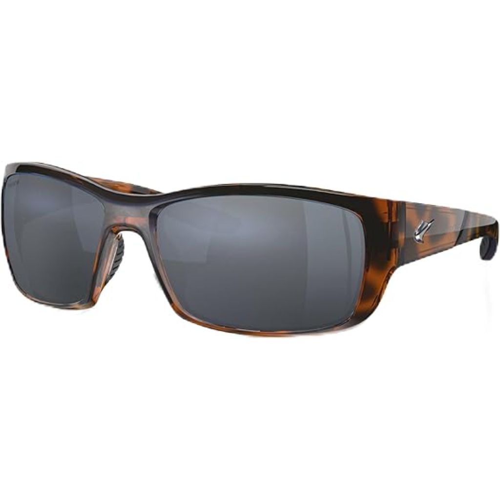Fin-Nor Dredge Sunglasses - Shiny Java Tortoise Frame/Gray PC Lenses
