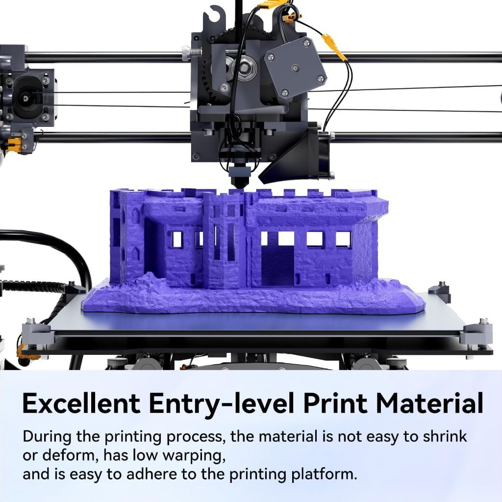 Kexcelled PLA 3D Printer Filament Spool (2.2lbs) Dimensional Accuracy +/-0.03mm - Red, 1.75mm