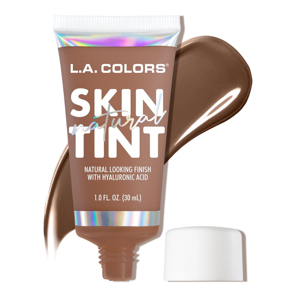 L.A. COLORS Natural Skin Tint Foundation, Cocoa Bean CLM424