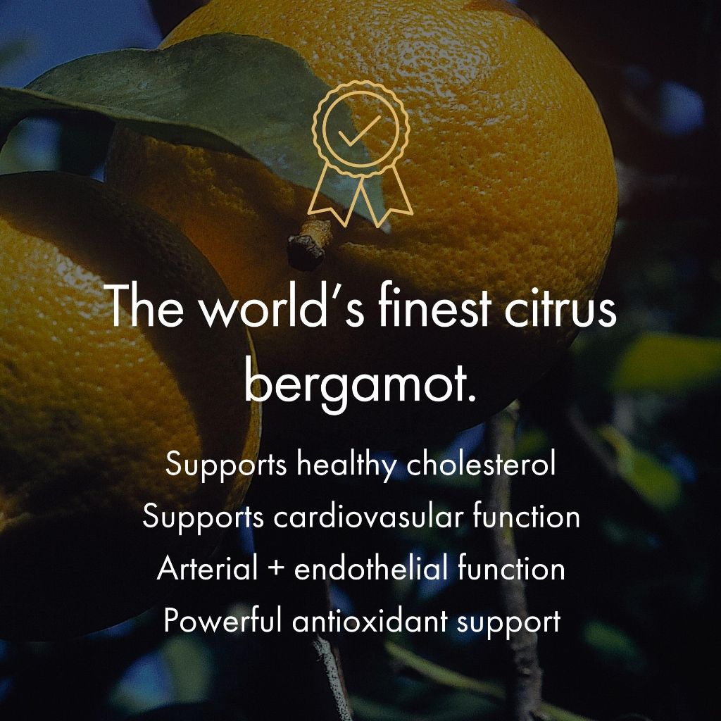 NAOMI Italian Citrus Bergamot 500mg with Resveratrol - 30 Capsules