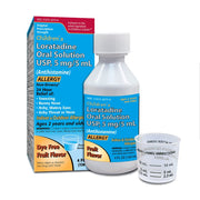 Children’s Loratadine Liquid, 4 Oz, Fruit Flavor