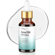 Salmon PDRN Serum, Concentrate 10,000ppm PDRN, Salmon DNA for Skin Glow, Skin Barrier Restoration & Plumping, Smoothing Fine Lines & Firming, Hydrating & Calming, Skincare (30ml, 1.0 fl.oz.)