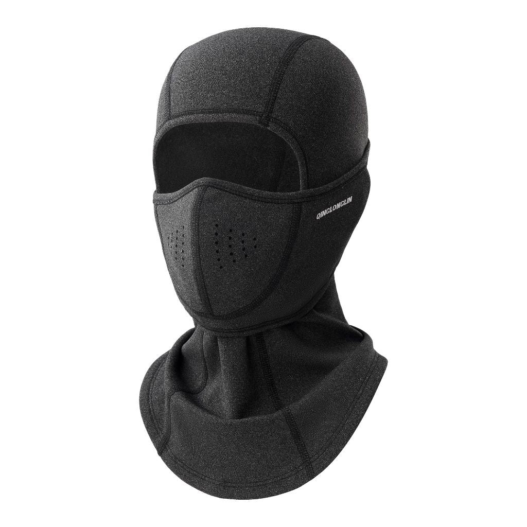 QINGLONGLIN Balaclava Ski Mask Warm Full Face Cover | Black