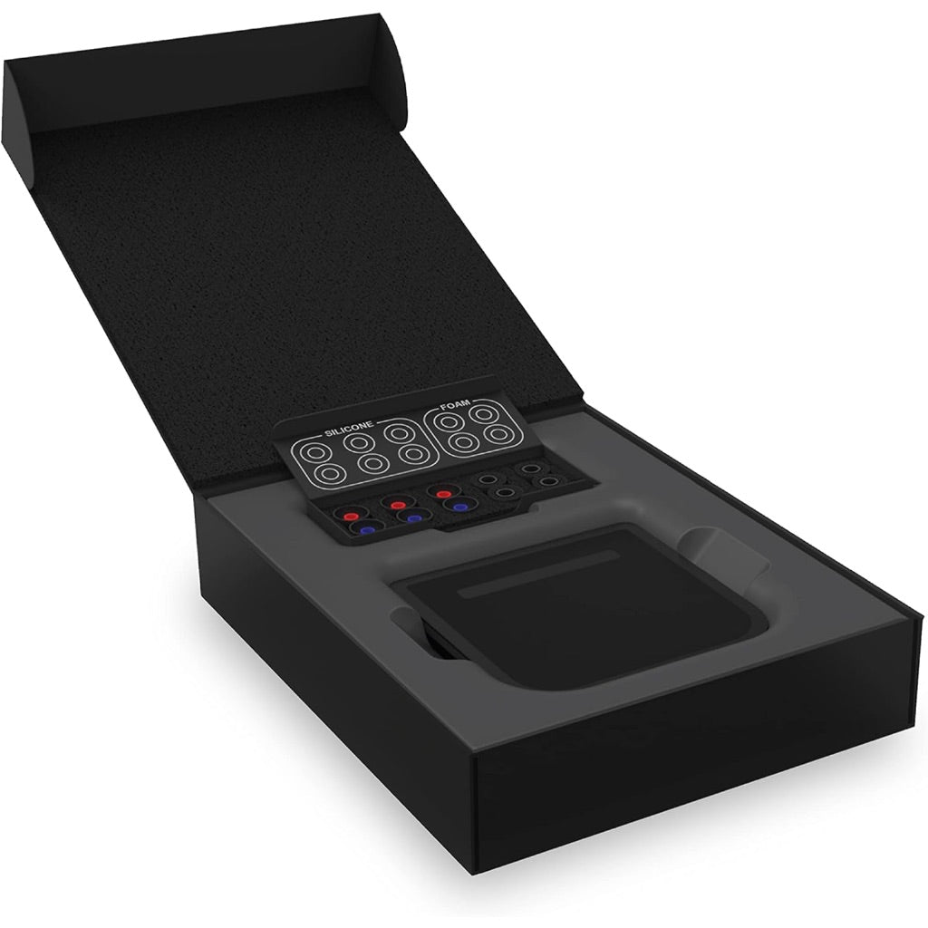 Koss KEB90 Utility Earbud, Detachable Interchangeable Cord System, Noise Isolation Design, Stealth Grey