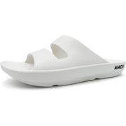 Amoji Men Recovery Slide Women Arch Support Slides Thick Orthopedic Sandal | White