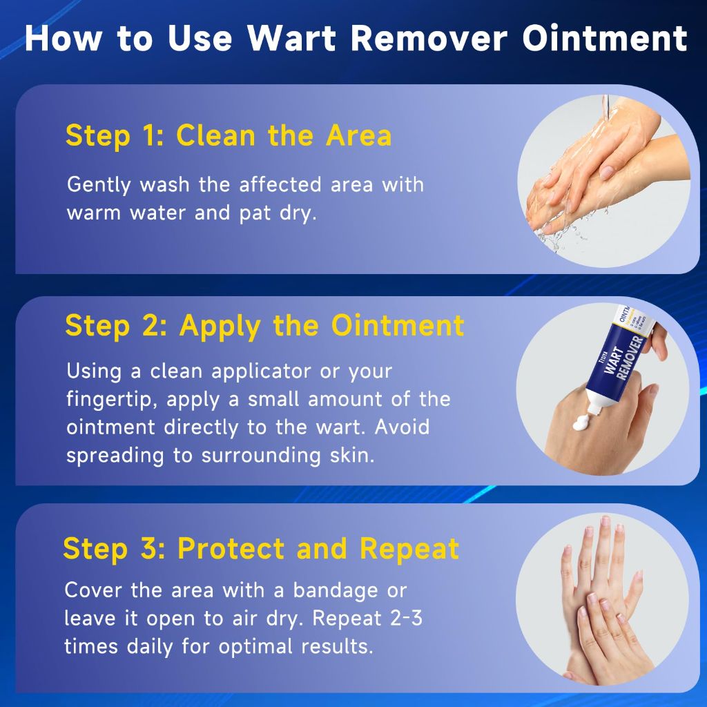 TTsiya Fast Acting Wart Remover, with Salicylic Acid for Women and Men, 20g