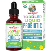 MaryRuth's Organic Toddler Probiotic Liquid Drops | Kids Probiotics for Ages 1-3 | 1 Fl O