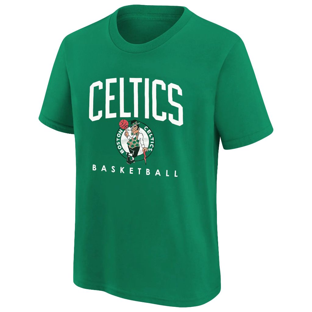 Ultra Game Men's NBA Official Teamster Short Sleeve T-Shirt, Boston Celtics, Team Color, Large