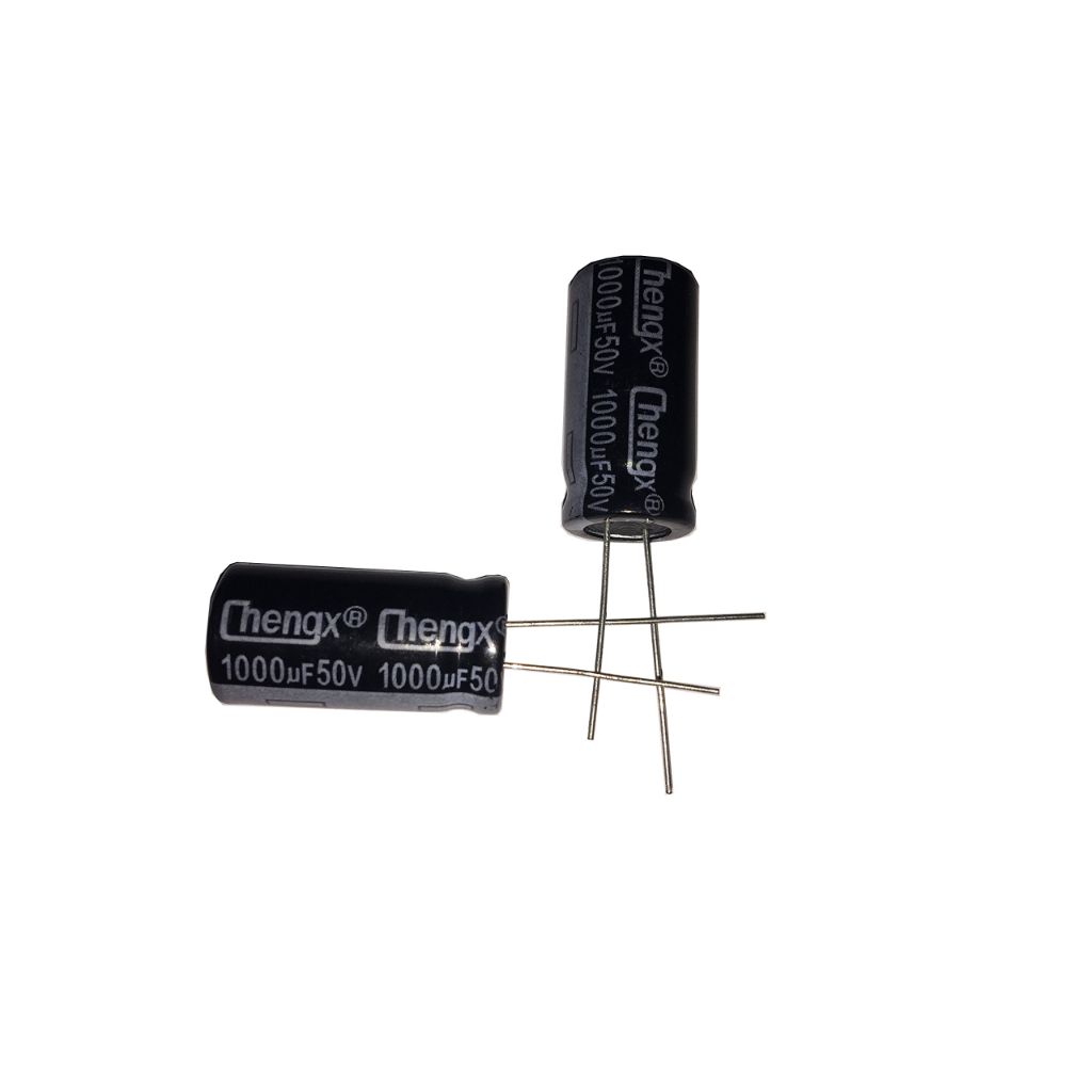 LATTECH 1000uF 50V 13X25 +/-20% -40-+105℃ 12 PCS Aluminum Electrolytic Capacitors