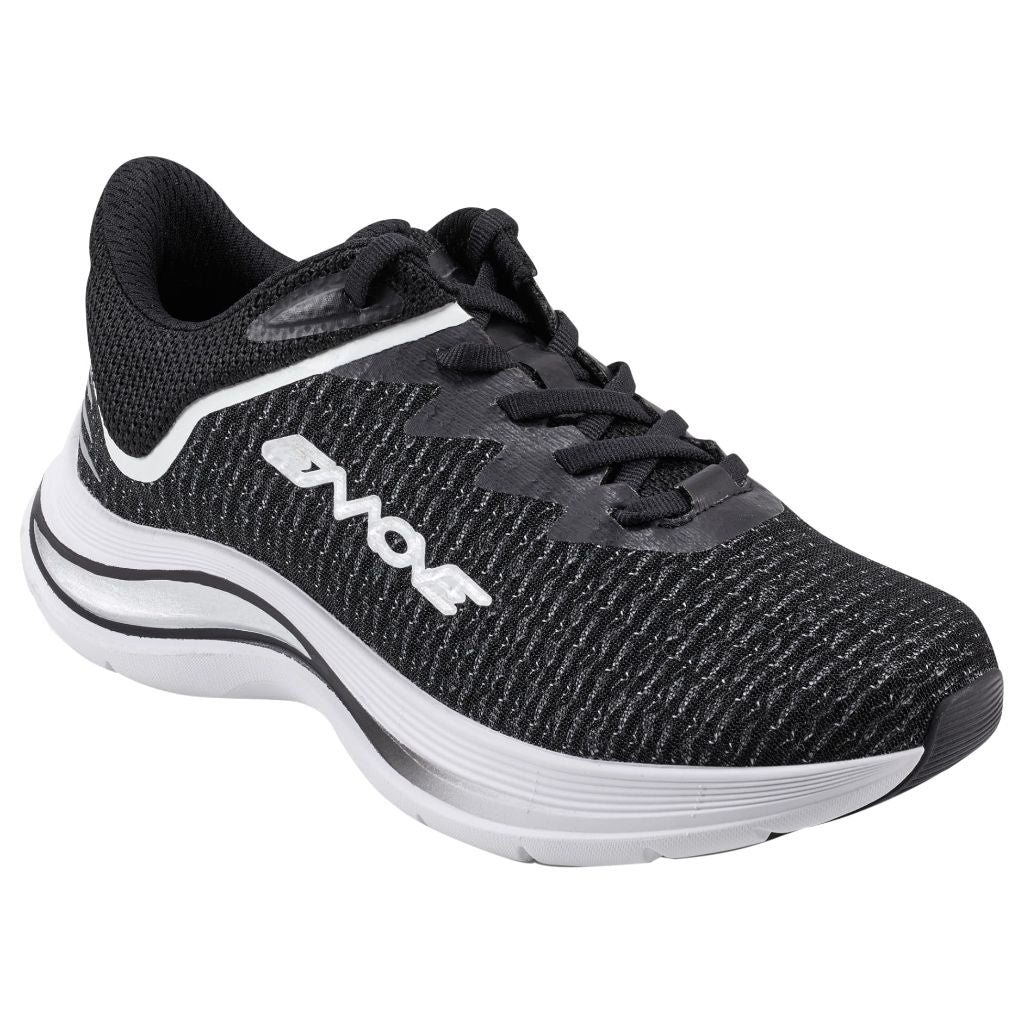 SZ 6.5W, Easy Spirit Women's Easymove2 Sneaker, Black 001