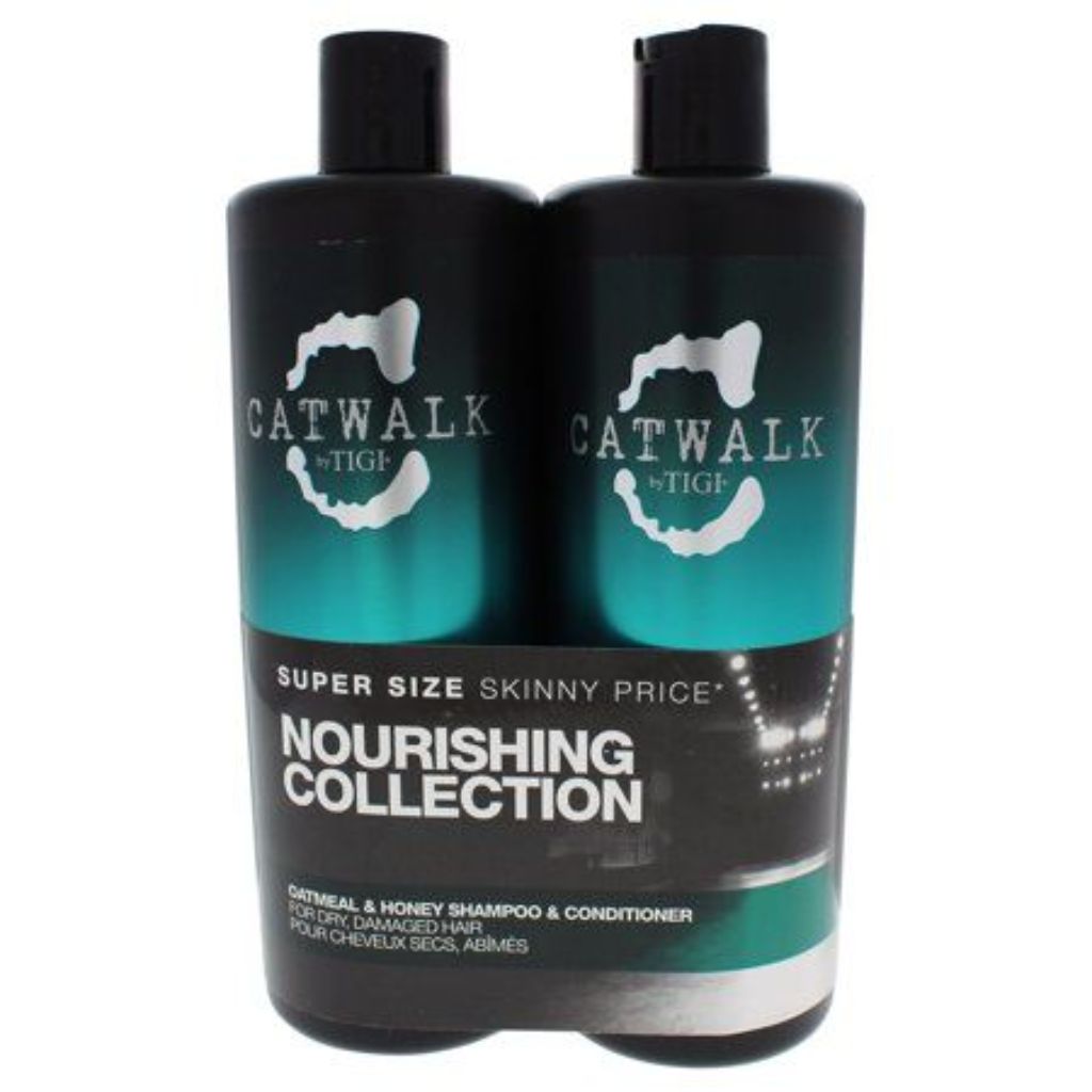 TIGI Catwalk Shampoo and Conditioner Oatmeal & Honey Duo 25 fl oz Each
