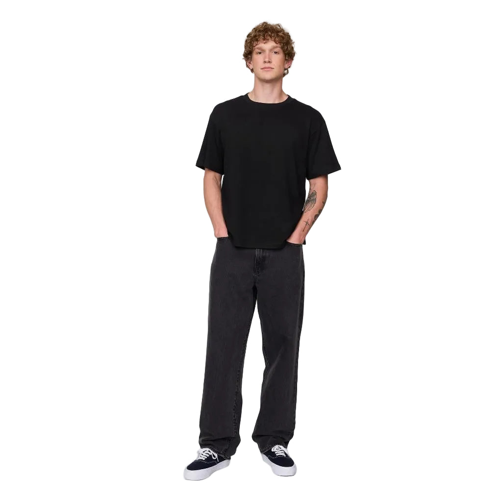 GAP Mens Worldwide Novelty Logo Tee True Black V2 S