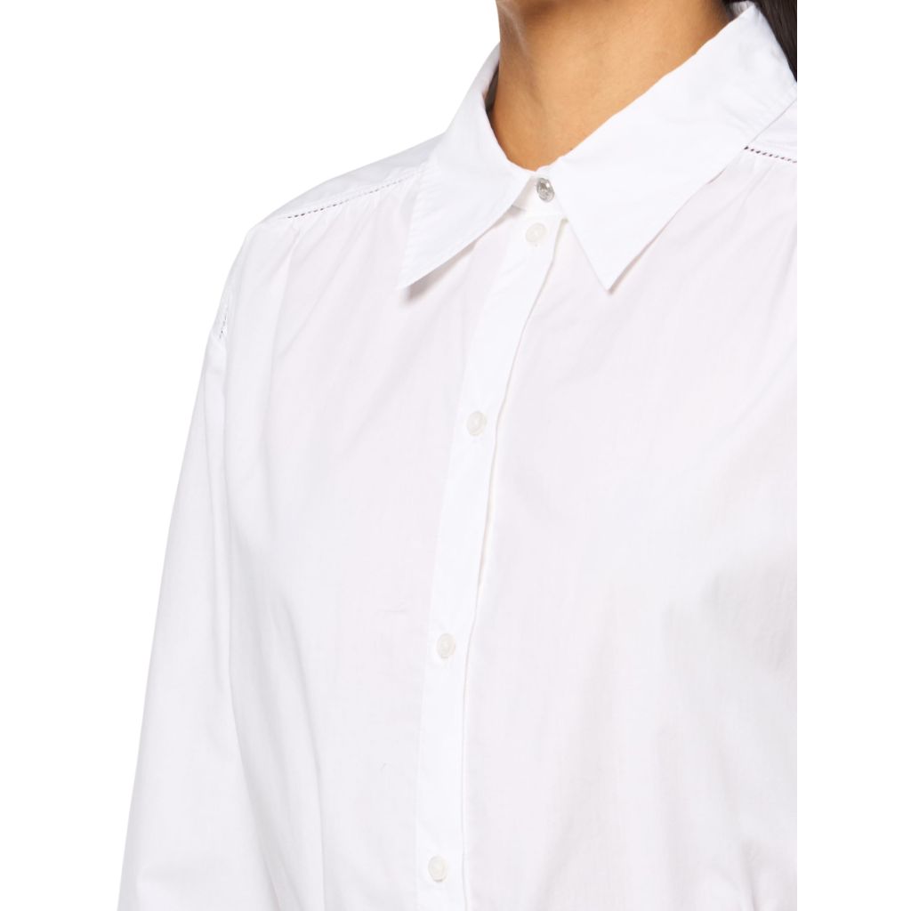 BOSS, Delegant Poplin Midi Shirt Dress, Brisk White, 10