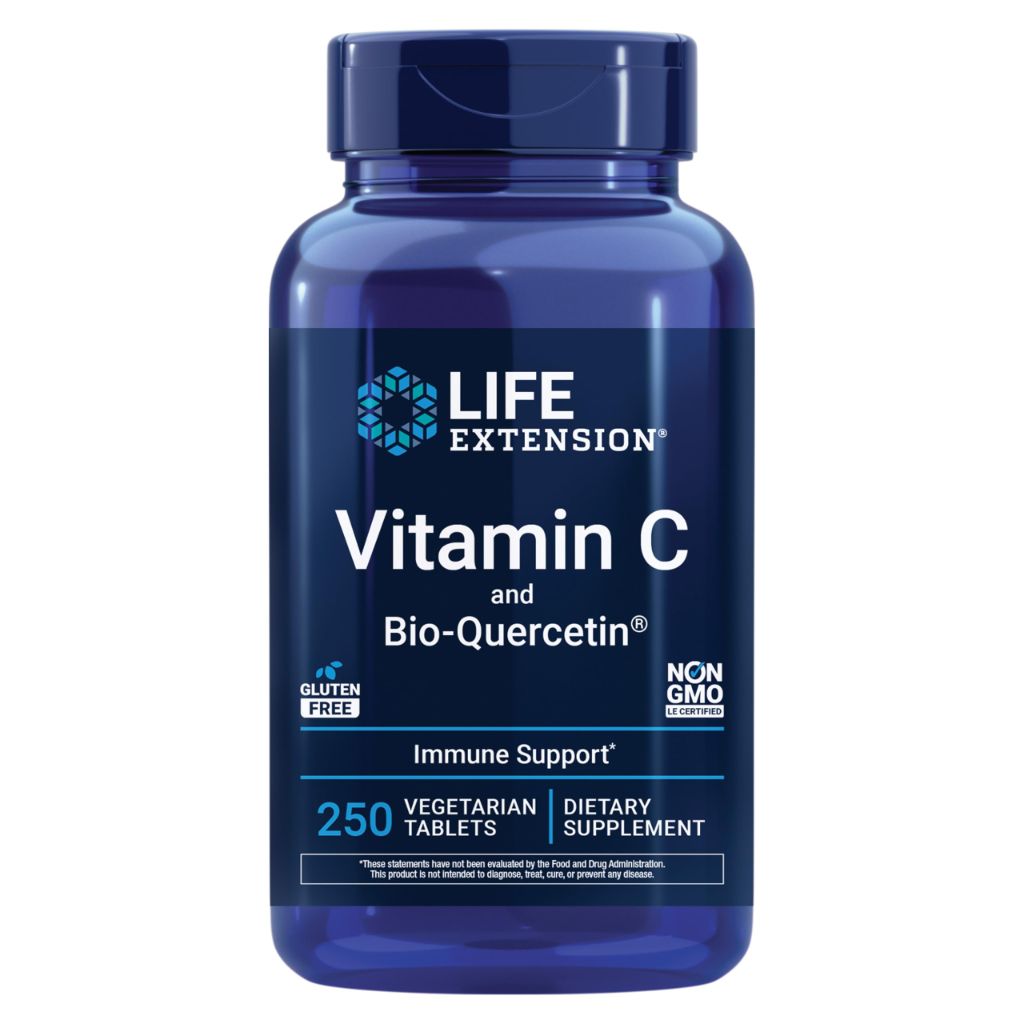 Life Extension Vitamin C and Bio-Quercetin®, 250 Tablets
