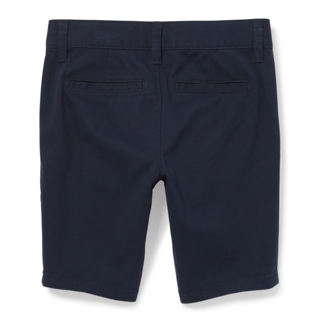 The Children's Place Girl's Chino Shorts, Tidal, 12 slim