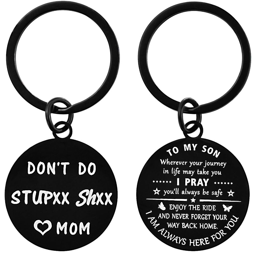 DeliaVo 16th/18th/21st Year Old Boys Birthday Gifts for Son Grandson, Keychain Gifts