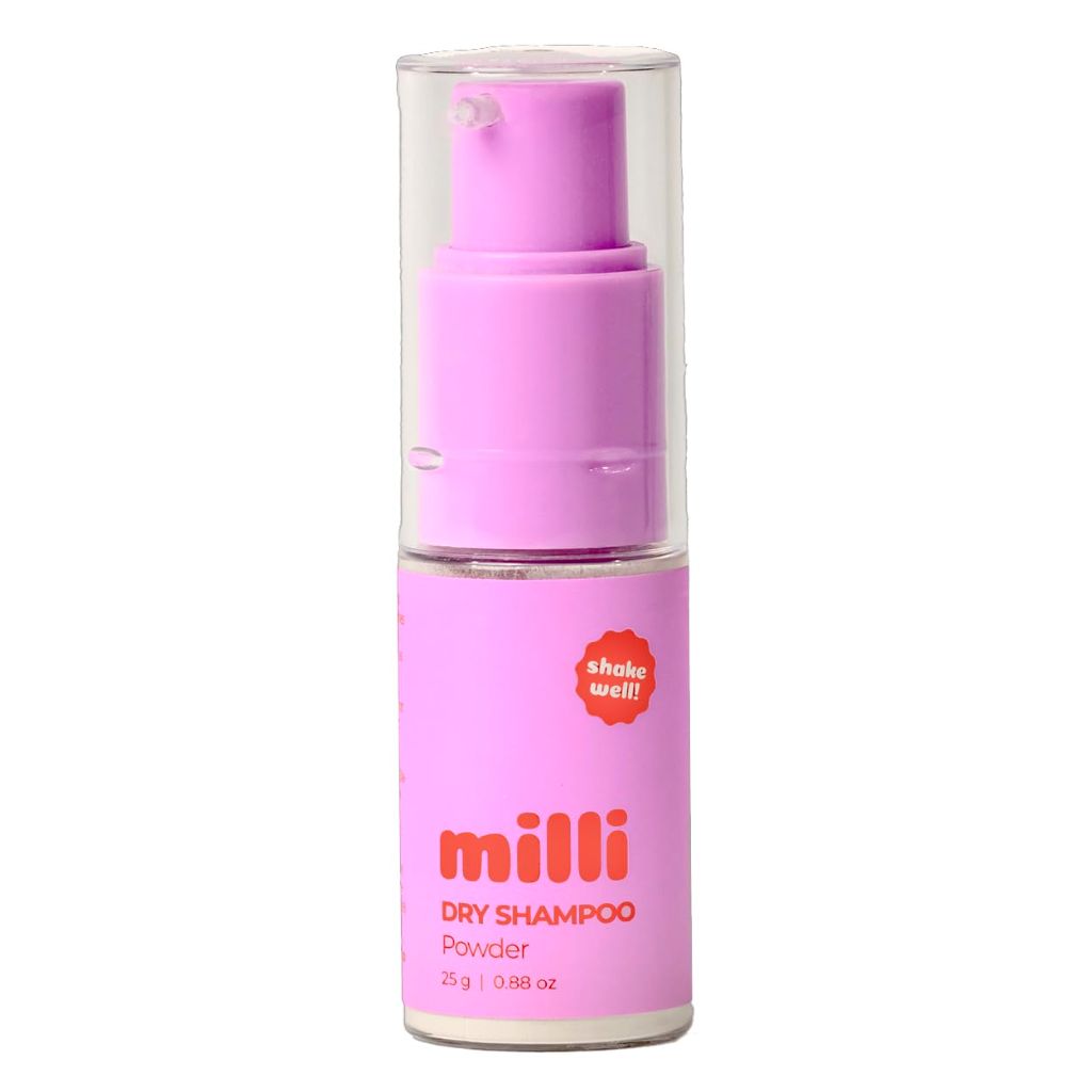 The Milli Method Dry Shampoo Powder, Non-Aerosol with Natural Ingredients to Absorb Oils and Refresh Hair Styles, Travel Friendly