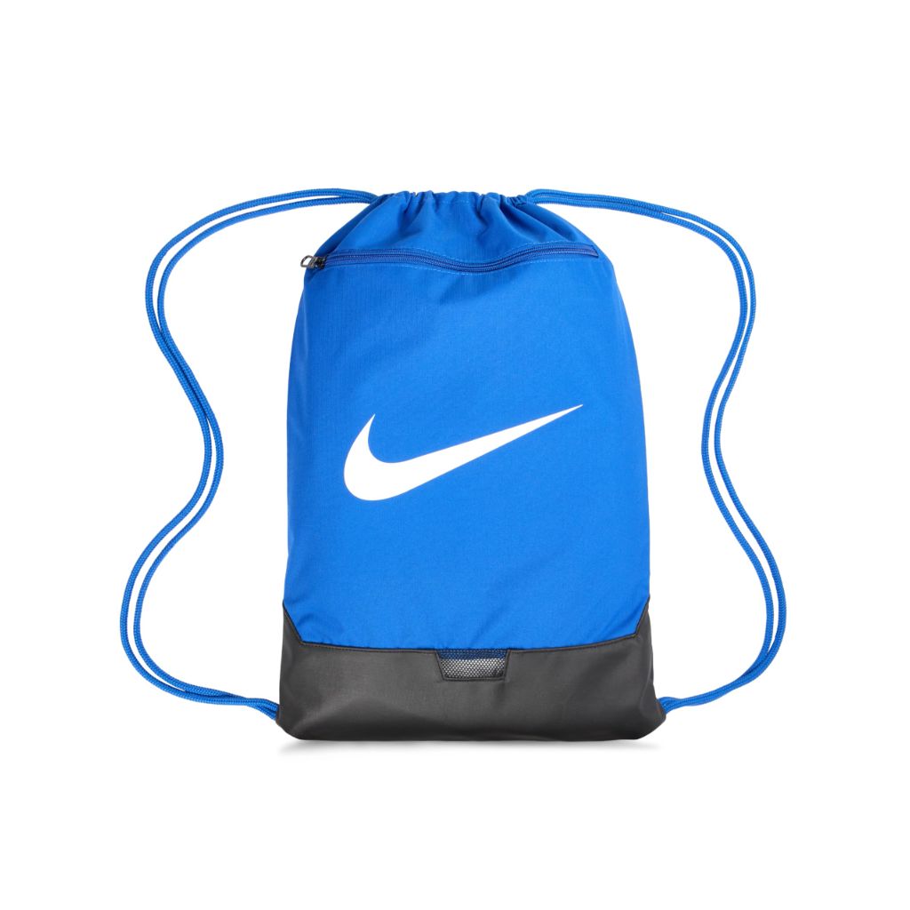 Nike Unisex Brasilia 9.5 Training Gym Sack (18L), Game Royal/Black/White