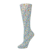 Cutieful Compression Socks Knit Wide Calf 10-18mm/HG (Llamas)