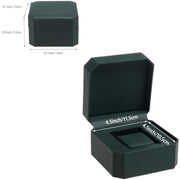 Luxury Leather Travel Watch Case Compatible With Rolex For Men And Women,Green