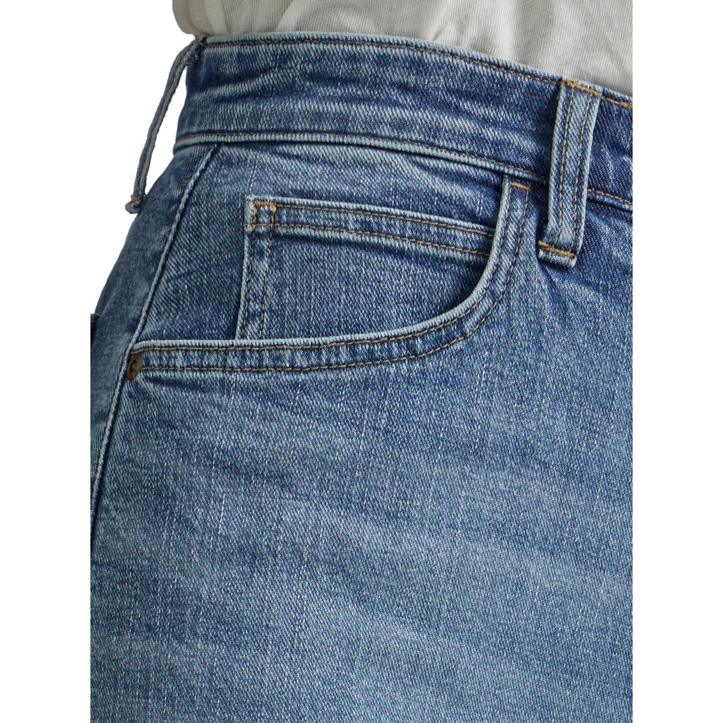 Lee Women's Legendary High Rise Trouser Jean, Elevated Retro, 2 Medium