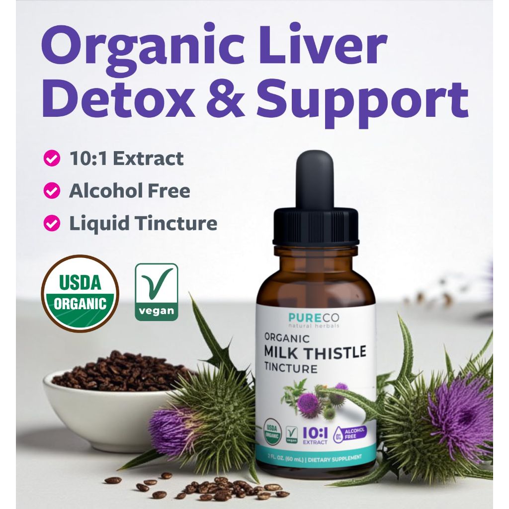 USDA Organic Milk Thistle Extract (30 Servings)