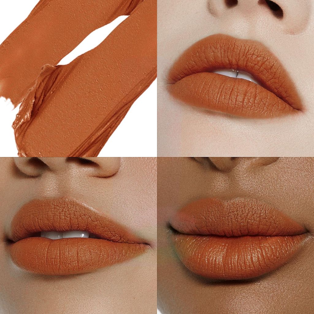 Lips & Blusher Velvet Matte Lip Stain & Cheek Tint - Peach Oolong Yarn