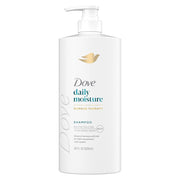Dove Damage Therapy Shampoo Daily Moisture for Dry Hair with Bio-Protein Care Technology and Hyaluronic Serum, 28 Fl Oz