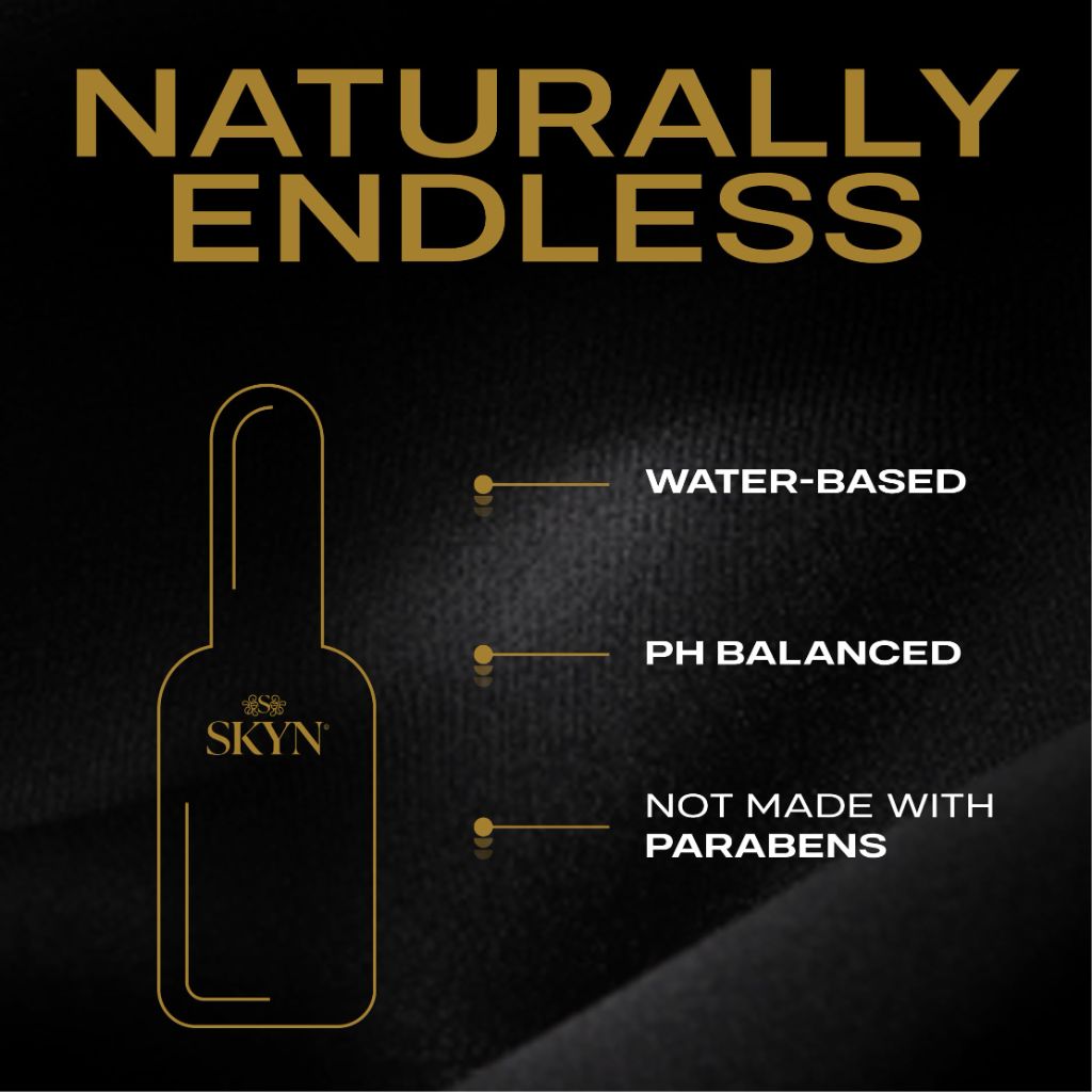 SKYN Naturally Endless Water-Based Long Lasting Lube 8.5 oz