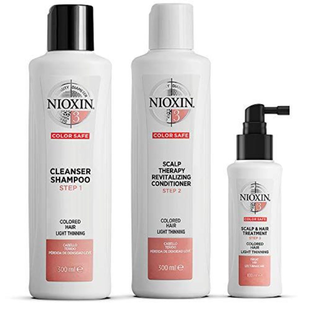 Nioxin by Nioxin 3 PIECE MAINTENANCE KIT SYSTEM 3 with CLEANSER 10.1 OZ & SCALP THERAPY 10.1 OZ