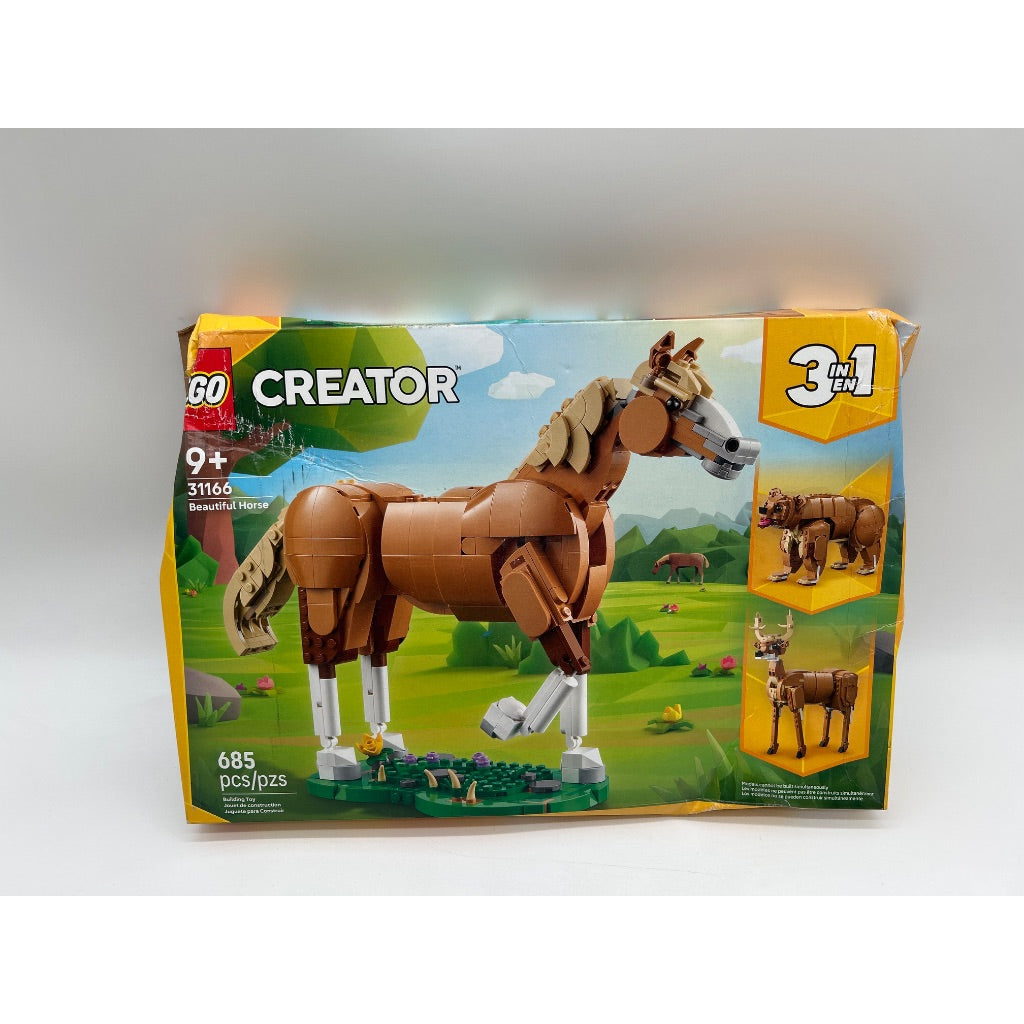 LEGO Creator 3-in-1: Beautiful Horse - 685 Pieces (31166)