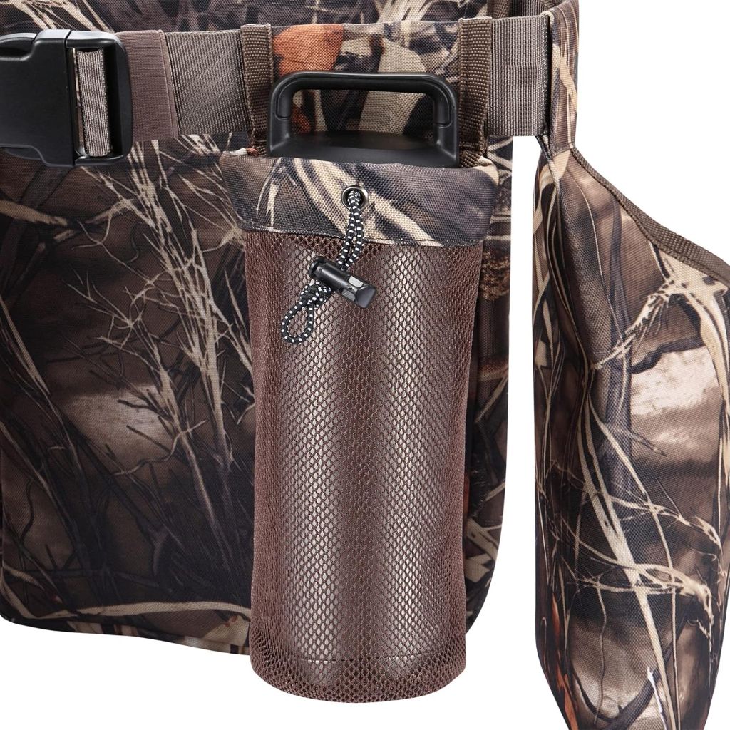 Hunting Dove Belt: Adjustable With Game Pouch, Shell Bags, Water Bottle Carrier - Field and Shooting Belt